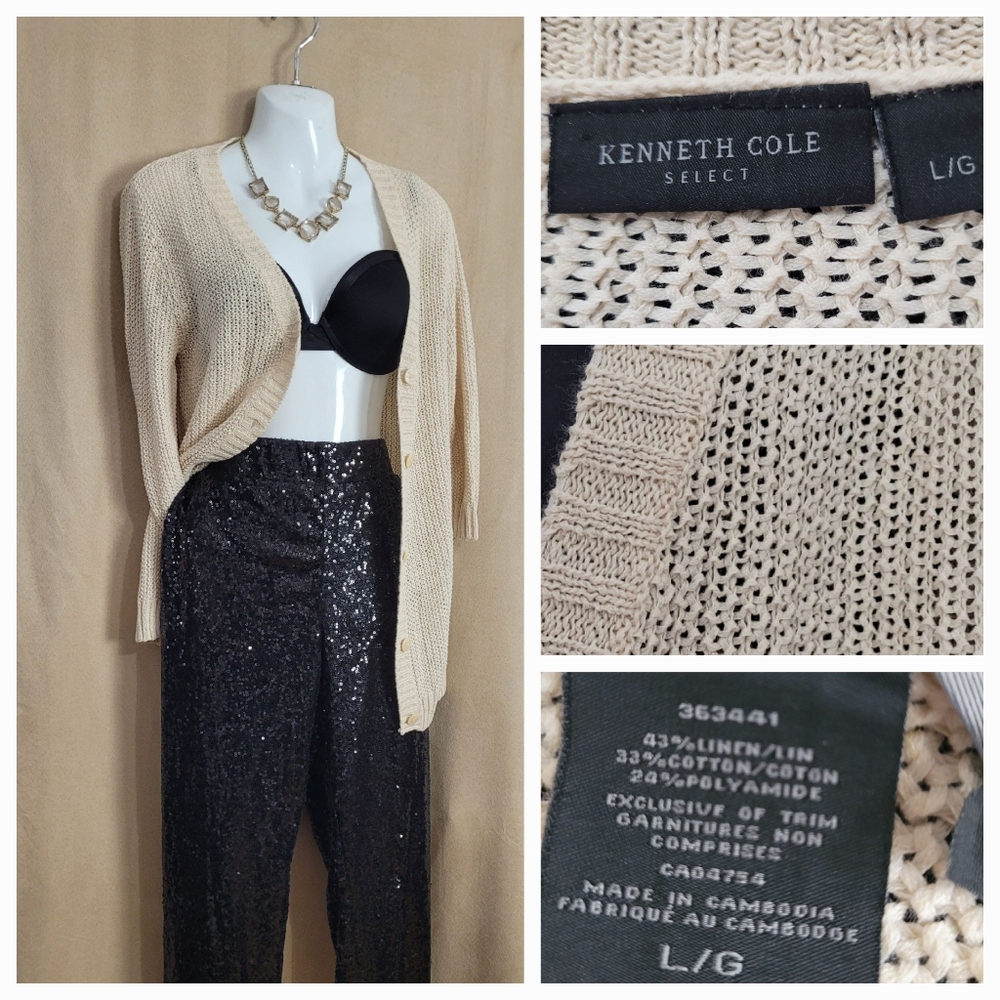 7 For All Mankind Sequin Joggers / M - Picture 8 of 8